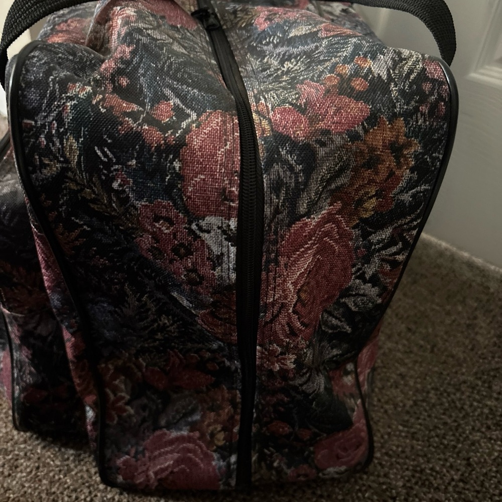 Vintage Kenmore Sewing Machine Carrying Case, Travel Carry Tote Bag Tapestry - Picture 11 of 13